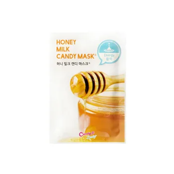 Face Masksheet - Honey Milk Candy Mask Candy O' Lady Calming Moisturize Essence Face Care Skin Care Korea Cosmetic 
Face Masksheet - Honey Milk Candy Mask Candy O' Lady Calming Moisturize Essence Face Care Skin Care Korea Cosmetic