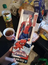 Titan Hero-figura de acción de Spider-man, muñeco de Hombre Araña de 30cm, Superhéroes, Spiderman, juguetes de regalo de Navidad para niños