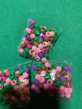 100 unids/lote 8x6mm acrílico espaciador Cuentas grandes cuentas con orificio para la fabricación de la joyería DIY