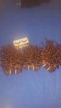 Hair-Bundles Human-Hair-Extensions Calla Kinky Curly Dark-Brown Double-Draw Natural Weft