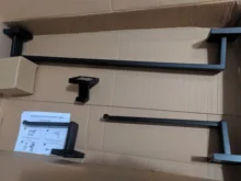 Hook Hardware Paper-Holder Towel-Bar Bathroom-Accessories Toilet Facilities Stainless-Steel