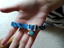 Collar de gato con campana hueca, Collar de gato pequeño de estilo japonés, collares de seguridad ajustables para cachorros y gatitos, lazo de conejo para mascotas