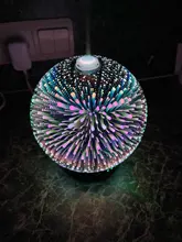Glass-Aroma-Diffuser Air-Humidifier Firework Essential-Oil-Version Ultrasonic 100ml 3D