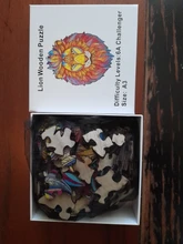 Rompecabezas de animales de madera único para niños y adultos, rompecabezas misterioso, regalo educativo, fabuloso, Montessori, juguetes para niños, regalo