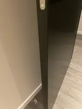 Tope de puerta acrílico para el hogar y la Oficina, soporte de puerta autoadhesivo transparente, sin necesidad de perforar, Tope de puerta, protección de paredes, muebles, 1 Uds.