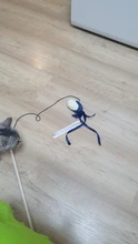 Interactive-Toys Teaser-Stick Cat Catcher Bird-Feather Plush-Cat-Wand Fish Cat Bell Mouse