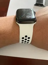 Solo bucle para reloj Apple Watch banda 44mm 40mm, 42mm, 38mm transpirable elástico de la correa banda pulsera de silicona iWatch Serie 3 4 5 SE 6 Correa