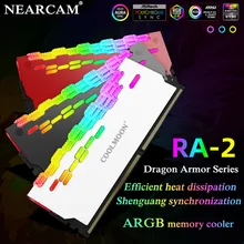 NEARCAM RA-2 Dragon Armor RAM Radiator 5V ARGB Shenguang Synchronization Symphony Memory Bar Vest LED Luminous Shell
NEARCAM RA-2 Dragon Armor RAM Radiator 5V ARGB Shenguang Synchronization Symphony Memory Bar Vest LED Luminous Shell