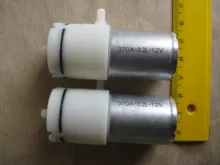 Mini bomba de aire 370A, Motor eléctrico de refuerzo de vacío para instrumento de belleza, tratamiento médico, 2,4/3,2 lpm, 3,7 V/6V/12V/24V, 1 Uds.