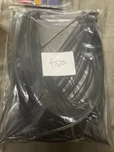 100 unids/bolsa de auto-bloqueo de plástico de nylon cable organizador personalizado cable Loop automático cremallera de la atadura de cables NEGRO 5X300 kabelbinder conjunto de suministro Industrial