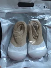 Zapatos transpirables de suela blanda para bebé, Calcetines antideslizantes Con agujeros para el suelo, calcetines de seda de hielo, zapatos de malla delgada para verano