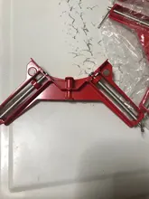 Clip de ángulo recto, multifunción, 90 grados, marco de imagen, abrazadera esquinera, 100 mm, esquinero, carpintería, 4 unidades