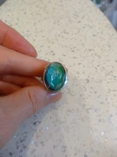 Anillo de cristal con cambio de Color según estado de ánimo, joyería de cristal con cambio de Color según estado de ánimo, anillos de temperatura, sensibilidad, estado de ánimo, regalos de tamaño ajustable, suministros para fiestas y eventos, 2016