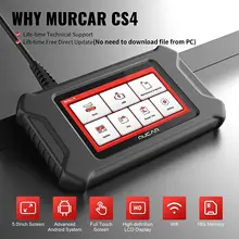 MUCAR CS4 OBD2 Scanner ABS SRS Engine Transmission 4 System Automotive Diagnostic Tool 5 Reset Oil/EPB/SAS/TPMS/Throttle Body
MUCAR CS4 OBD2 Scanner ABS SRS Engine Transmission 4 System Automotive Diagnostic Tool 5 Reset Oil/EPB/SAS/TPMS/Throttle Body