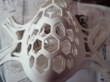 Soporte 3D para mascarilla de adulto, 2 uds., soporte para la nariz y la boca separado, soporte de cojín interno de respiración, soporte transpirable de silicona para mascarilla