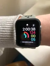 Protector de pantalla completa para Apple watch, carcasa dura mate para Apple watch 6/SE/5/4/3/360, película de vidrio templado para iwatch 2/1, 4/5