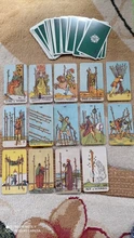 84 unids/set cartas del Tarot sin fronteras Smith juego de mesa de Tarot tarjetas inglés completo portátil amigo fiesta Mesa tarjetas de Juego de 4P