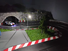 Lámpara LED de paisaje de jardín Luz de patio exterior, modelo urbano tren ferroviario, bricolaje, 5 uds., 1:100, 1:50