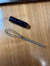 1 Uds de acero inoxidable Color peluquería tinte mezclador de Barber crema batidora mexclador agitador herramientas de diseño para cuidado del cabello DIY