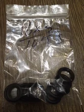 Nitrile Rubber Sealing-Washer NBR Oil-Resist Black Automobile Round OD CS 3mm 10pcs 10mm--80mm