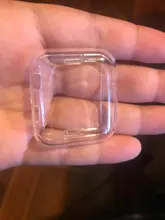 Funda protectora para Apple Watch, protector de pantalla de 44mm/40mm para iwatch 42mm/38mm, accesorios de parachoques para series 6 5 4 3