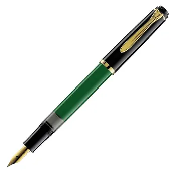 Pelican M150 Fountain Pen M Green Black Luxury Pen Ink Writing 
Pelican M150 Fountain Pen M Green Black Luxury Pen Ink Writing