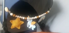 De Madera cochecito juguete recién nacido bebé sonajeros de bebé de felpa móviles de dibujos animados Animal bebé educativos del bebé juguetes 0-12 meses