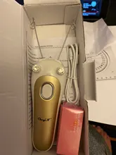 Ckeyin eléctrico utensilio para eliminar el vello Facial mujer la pierna, cuerpo, Cara de hilo de algodón de depiladora máquina Mini de las mujeres de la máquina de la belleza 50
