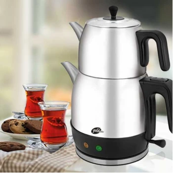 New XL Automatic Tea Maker Machine|Cordless 360 ° Teapot Stainless Steel Hiden Resistant For Families|2200Watt-30 Cups Kettle
New XL Automatic Tea Maker Machine|Cordless 360 ° Teapot Stainless Steel Hiden Resistant For Families|2200Watt-30 Cups Kettle