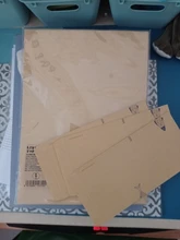 Papel Kraft clásico para escritura de letras, papelería creativa romántica, papel de embalaje de pintura, A4/B5/A5, 50 hojas