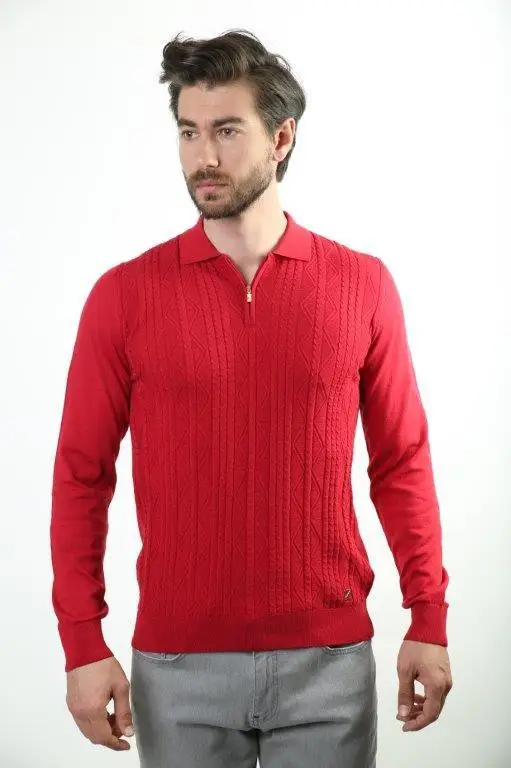 Filippo Ghada Polo Collar Male Sweater 4189
Filippo Ghada Polo Collar Male Sweater 4189