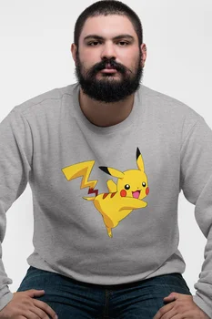 Angemiel Wear Pikachu Gray Men 'S Sweatshirt
Angemiel Wear Pikachu Gray Men 'S Sweatshirt