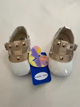 Zapatos de princesa con lazo para bebé recién nacido, suela suave, cuero sólido, hebilla de correa plana con tacón, 4 colores, 2018