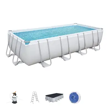 Scaffold rectangular pool 488 х244х122 cm, 11532 L, full set, Bestway, item No. 56671
Scaffold rectangular pool 488 х244х122 cm, 11532 L, full set, Bestway, item No. 56671