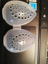 Soporte de esponja de belleza estuche de almacenamiento, maquillaje, licuadora, soporte para esponjas, vacío, cosmético, en forma de huevo, transparente, caja de secado 2020, 1 ud.