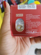 2 unids/par 5 tonos de lentes de contacto de Color Nueva York serie PRO Hotsales lente de contacto 100% cubierta ojos profundos asombroso nuevo