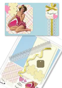 Set for creating a postcard art. Nabcard (26 on the beach) 
Set for creating a postcard art. Nabcard (26 on the beach)