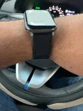 Reloj inteligente Apple Watch banda SERIE DE gomillas 6 iPhone 5 4 3 2 1 correa de cuero de 44mm, 42mm, 38mm 40mm