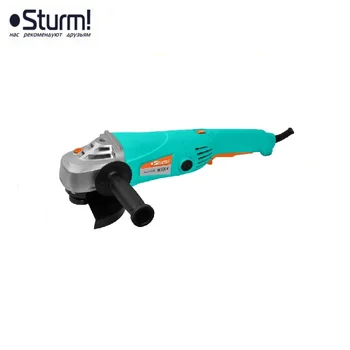 AG9515E Angle grinder Sturm, 150 mm, 1400 W, reg. about: 3000-8000 rpm Angular Power Tool Metal Wood Abrasive processing Cutting
AG9515E Angle grinder Sturm, 150 mm, 1400 W, reg. about: 3000-8000 rpm Angular Power Tool Metal Wood Abrasive processing Cutting