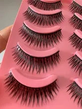 2019 caliente 5 pares Popular corto Natural pestañas falsas diario pestañas niñas necesidades Wimper Extensiofor