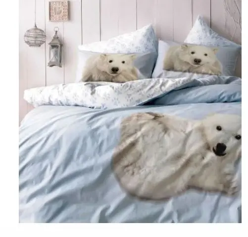 YOUR WONDERFUL COVER 100% Cotton 3D Full Double Bear Printed Bedding Quilt / Duvet Cover Set 4 Pcs
YOUR WONDERFUL COVER 100% Cotton 3D Full Double Bear Printed Bedding Quilt / Duvet Cover Set 4 Pcs