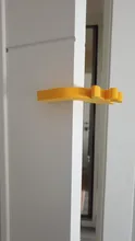 10 unids/lote niños bebé de dibujos animados de animales Jammers para protecciones de borde de esquina tapón de la puerta de bloqueo bebé seguridad Protector de dedos lindo