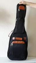 Bolsa para guitarra eléctrica de 40 / 46 pulgadas, resistente al agua, con bajos eléctricos de 10mm de grosor, funda acolchada