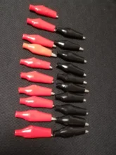 Probe-Meter Alligator-Clip Electrical-Clamp Testing Auto-Battery Crocodile Metal 28MM