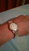 Reloj de cuarzo Vintage para hombre y mujer, pulsera elástica de oro y plata, de negocios, para parejas, para fiesta y oficina, 1 Uds.