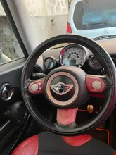 Pegatina de anillo de cristal para decoración de volante de coche, para Mini Cooper R55 R56 R60 Styling