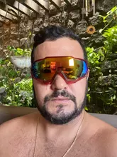 Gafas de sol deportivas con protección UV400 para hombre y mujer, lentes de sol deportivas de colores para ciclismo