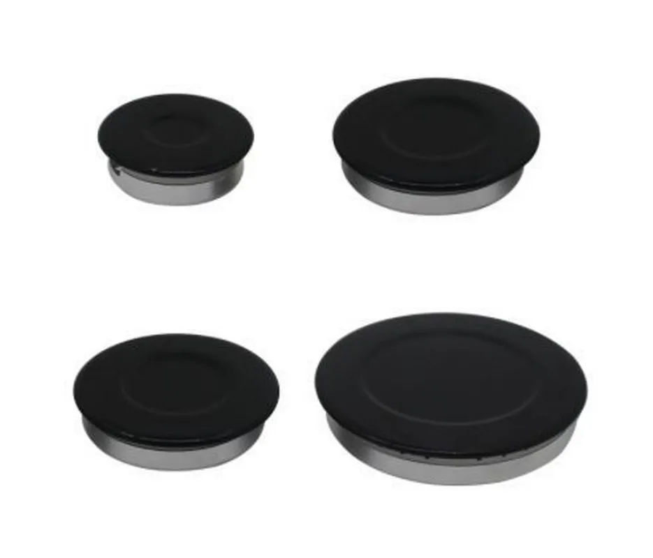 Universal Cooker & Oven Hob Gas Burner Crown & Flame Cap Cover (1 Set / 4 Pieces) 
Universal Cooker & Oven Hob Gas Burner Crown & Flame Cap Cover (1 Set / 4 Pieces)