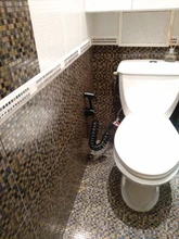 Handheld Bidet Sprayer-Set Diaper Cloth Hose-And-Holder Hygiene Black Baby with ABS