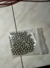 Bolas de agitador de mezcla de esmalte de uñas de acero inoxidable resistente a la corrosión de 5 mm 100 piezas, bolas de rodamiento de bicicleta sueltas surtidas